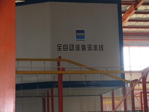 公司全自動涂裝生產(chǎn)流水線全面投入生產(chǎn)