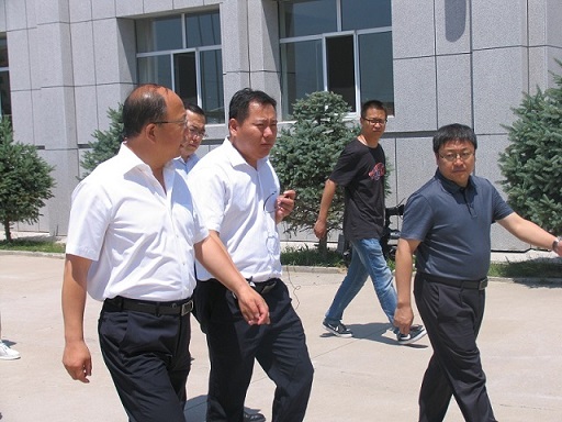 烏蘭察布市委書記考察凱帝斯電梯廠